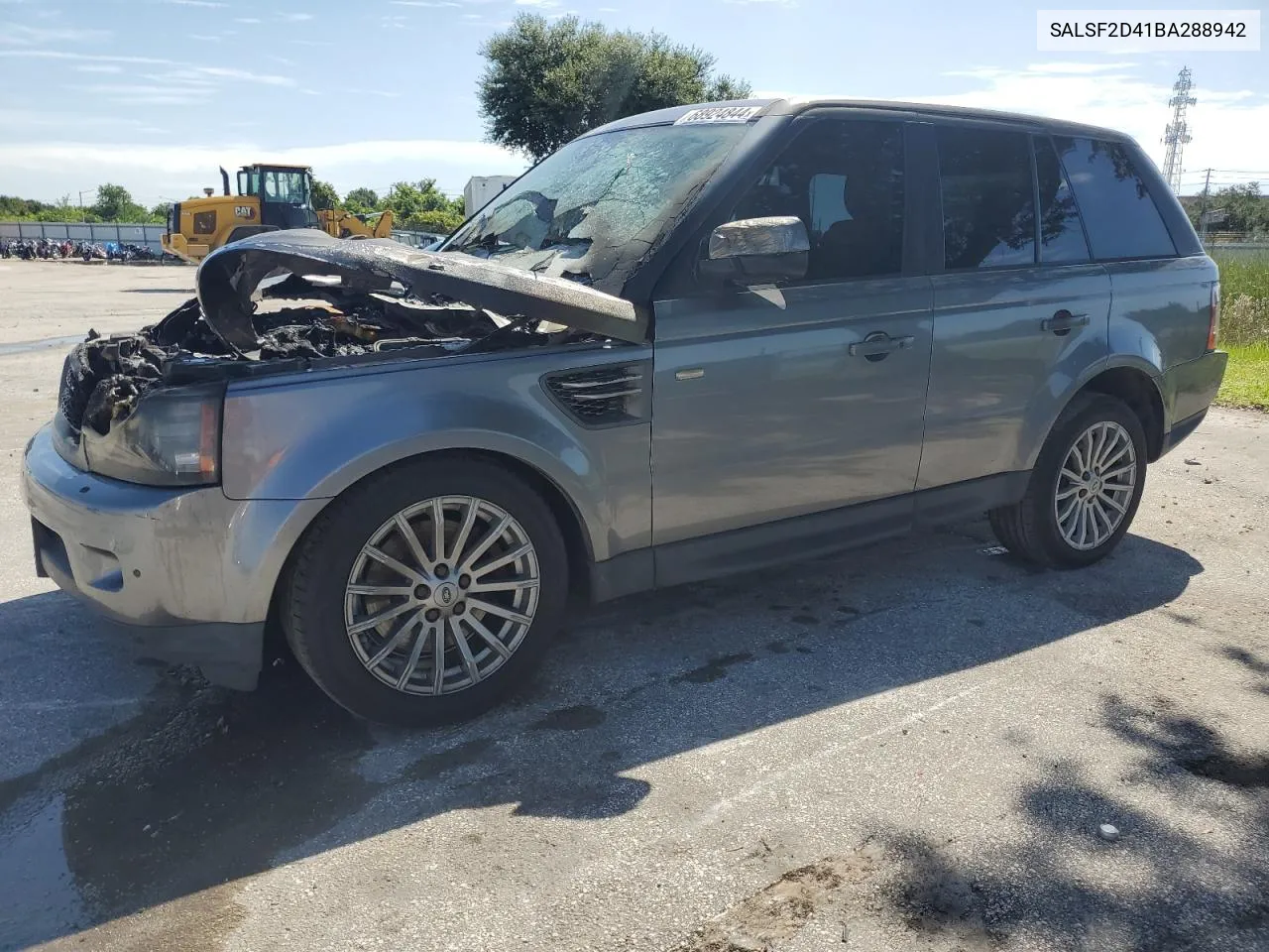 2011 Land Rover Range Rover Sport Hse VIN: SALSF2D41BA288942 Lot: 68924844