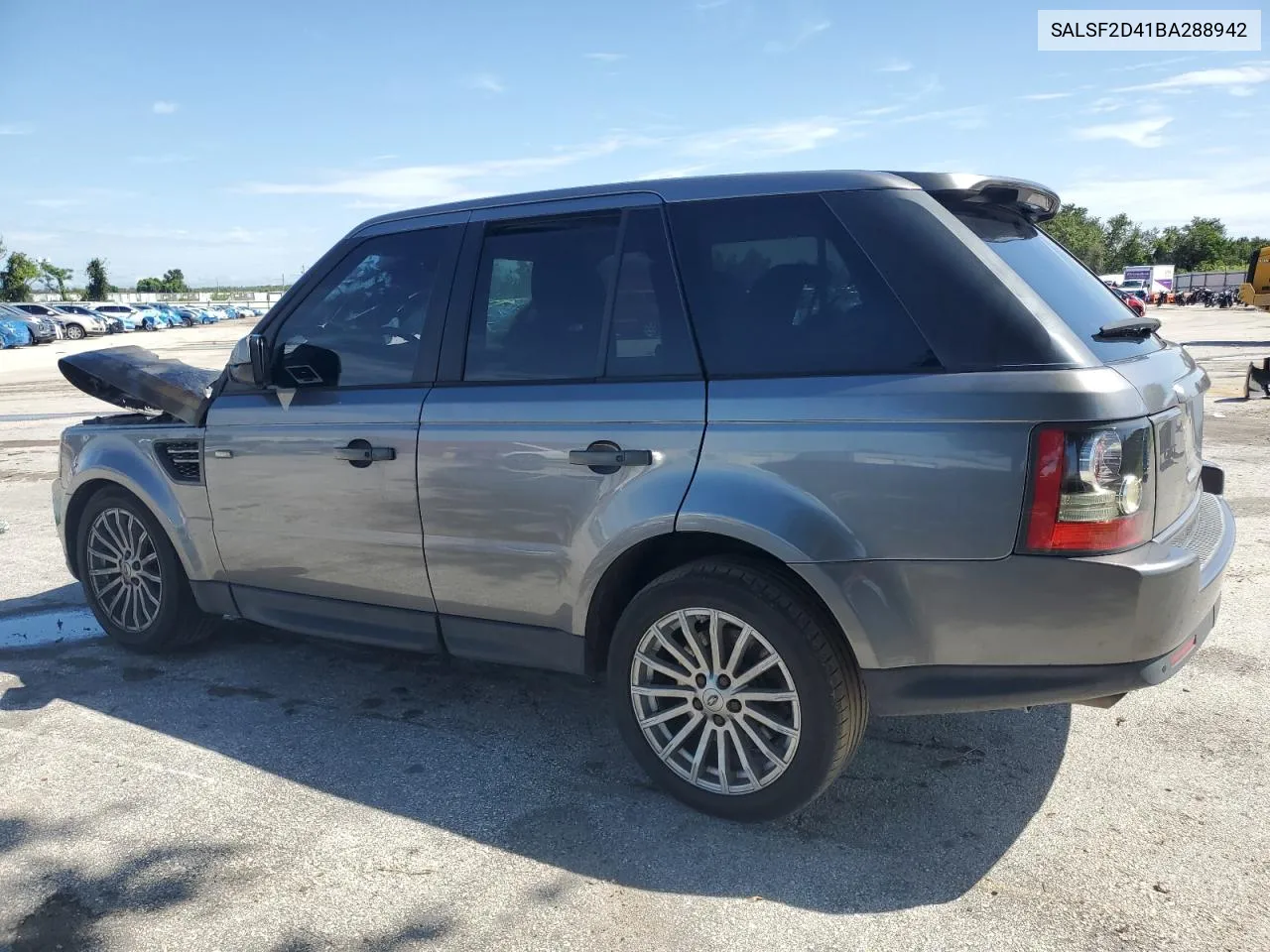 2011 Land Rover Range Rover Sport Hse VIN: SALSF2D41BA288942 Lot: 68924844