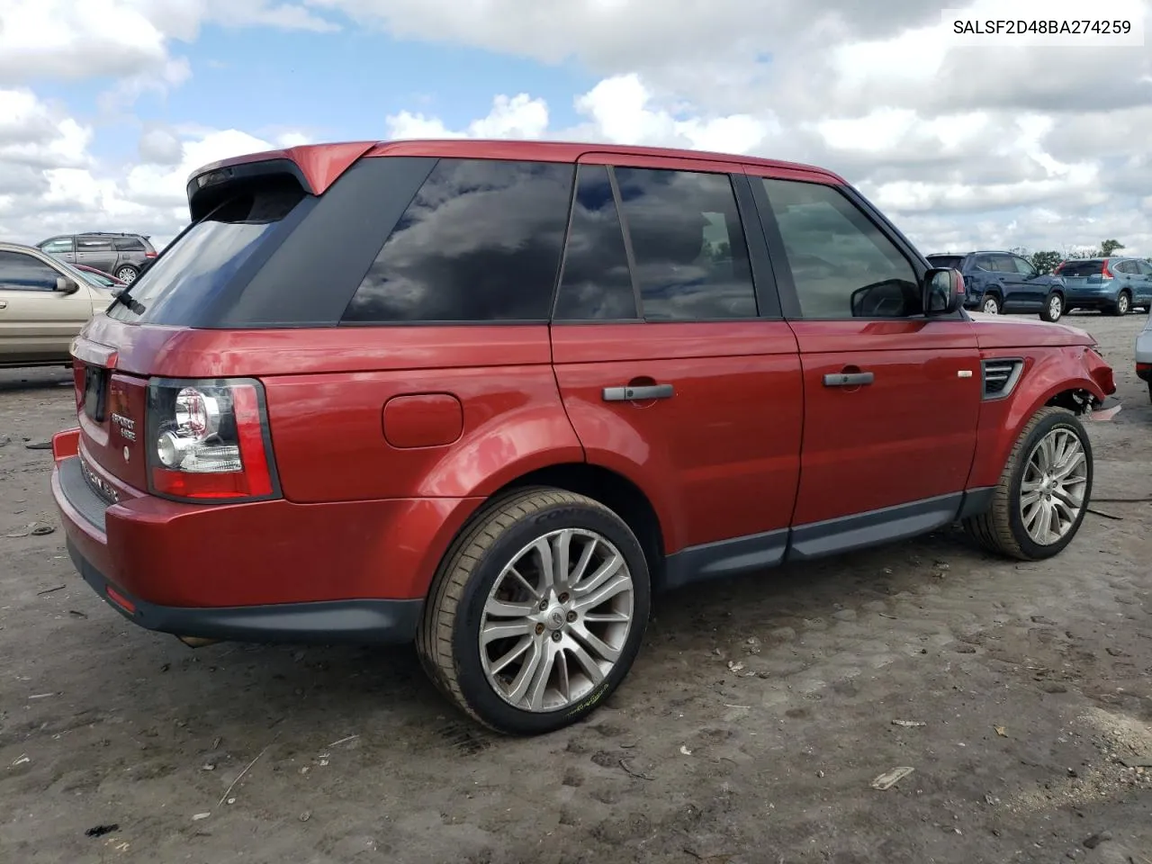 SALSF2D48BA274259 2011 Land Rover Range Rover Sport Hse