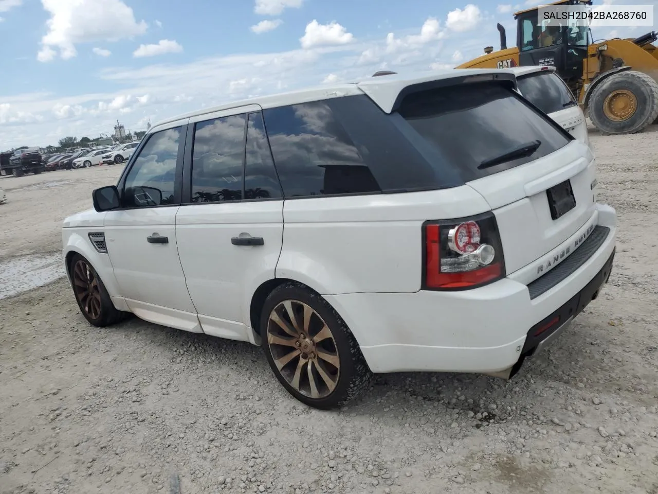 2011 Land Rover Range Rover Sport Sc VIN: SALSH2D42BA268760 Lot: 72263644