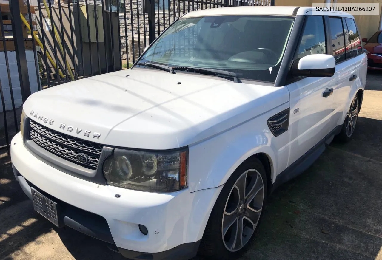 SALSH2E43BA266207 2011 Land Rover Range Rover Sport Sc