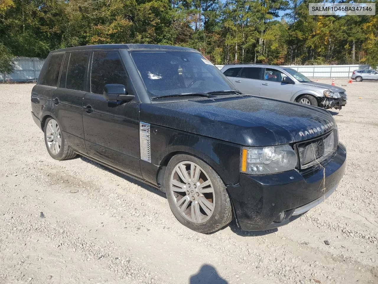 2011 Land Rover Range Rover Hse Luxury VIN: SALMF1D46BA347146 Lot: 77863514