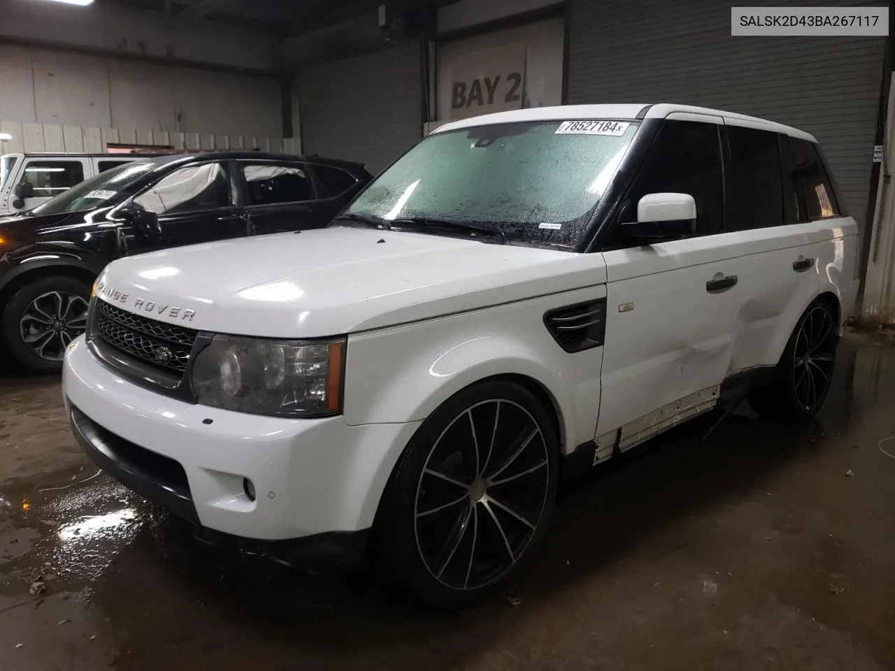 2011 Land Rover Range Rover Sport Lux VIN: SALSK2D43BA267117 Lot: 78527184