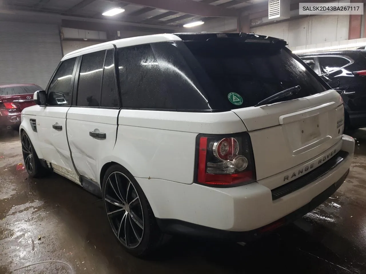 2011 Land Rover Range Rover Sport Lux VIN: SALSK2D43BA267117 Lot: 78527184