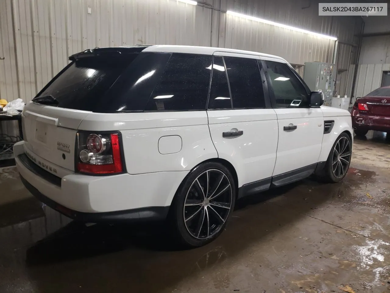 2011 Land Rover Range Rover Sport Lux VIN: SALSK2D43BA267117 Lot: 78527184