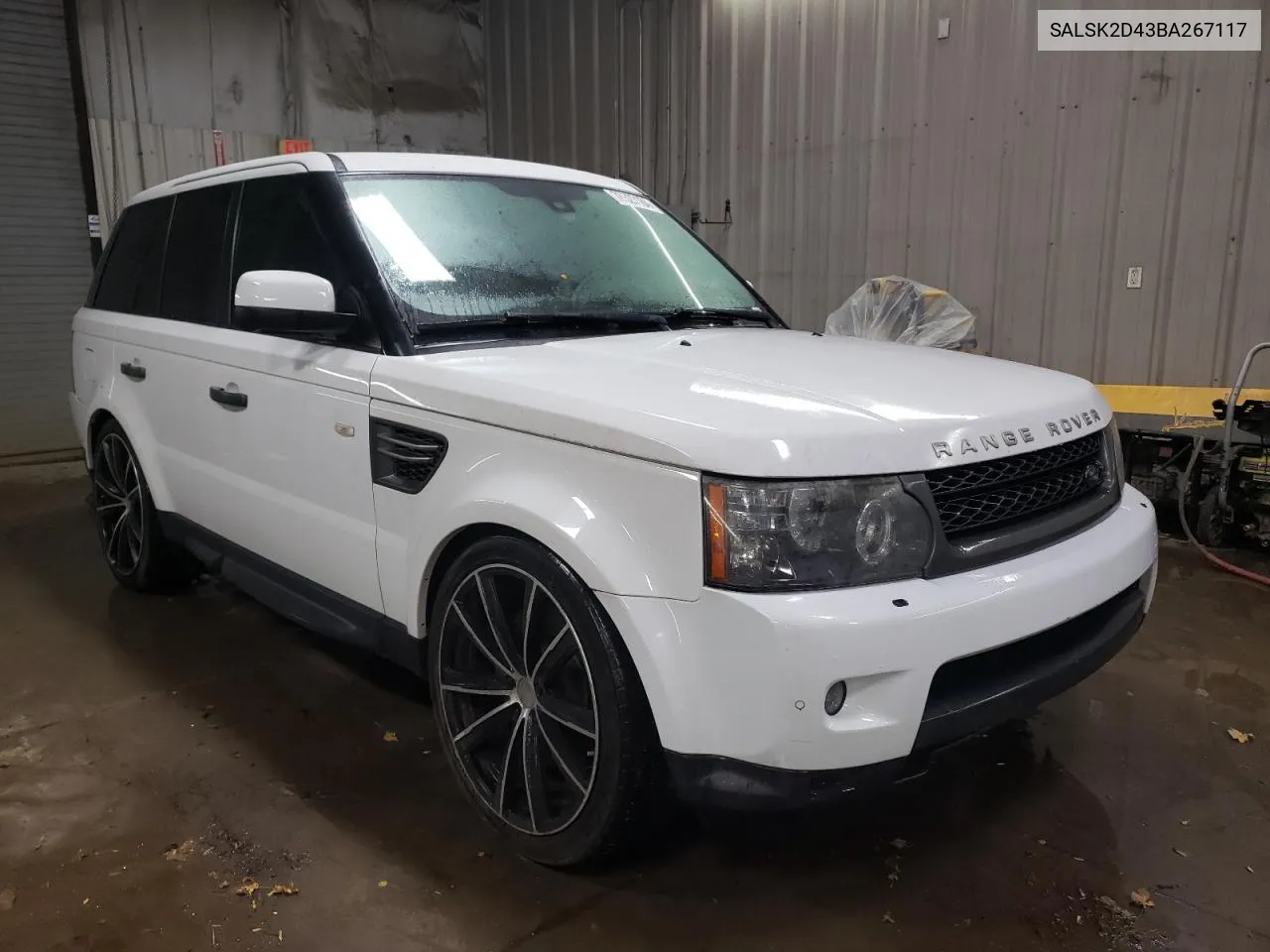 2011 Land Rover Range Rover Sport Lux VIN: SALSK2D43BA267117 Lot: 78527184