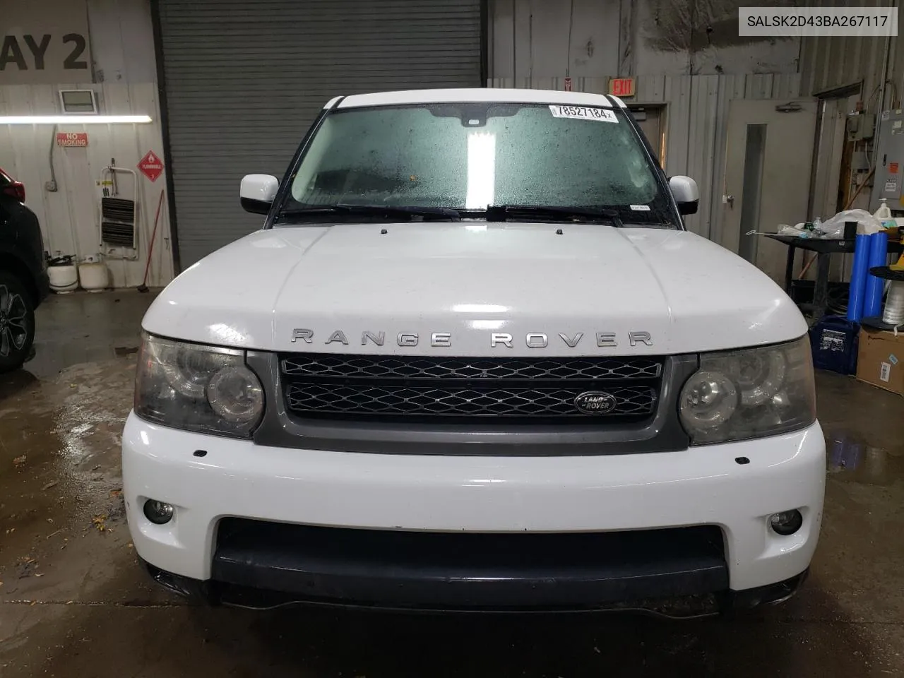 2011 Land Rover Range Rover Sport Lux VIN: SALSK2D43BA267117 Lot: 78527184