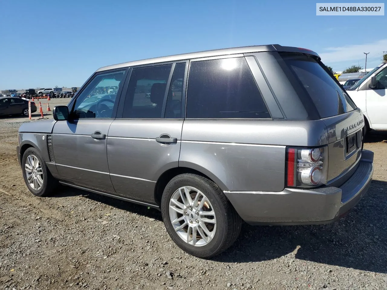 2011 Land Rover Range Rover Hse VIN: SALME1D48BA330027 Lot: 79484524