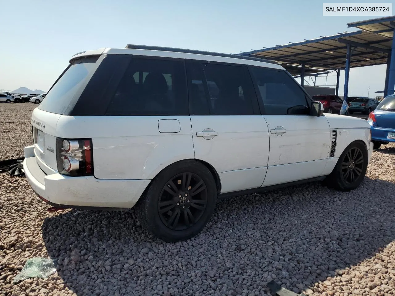 SALMF1D4XCA385724 2012 Land Rover Range Rover Hse Luxury