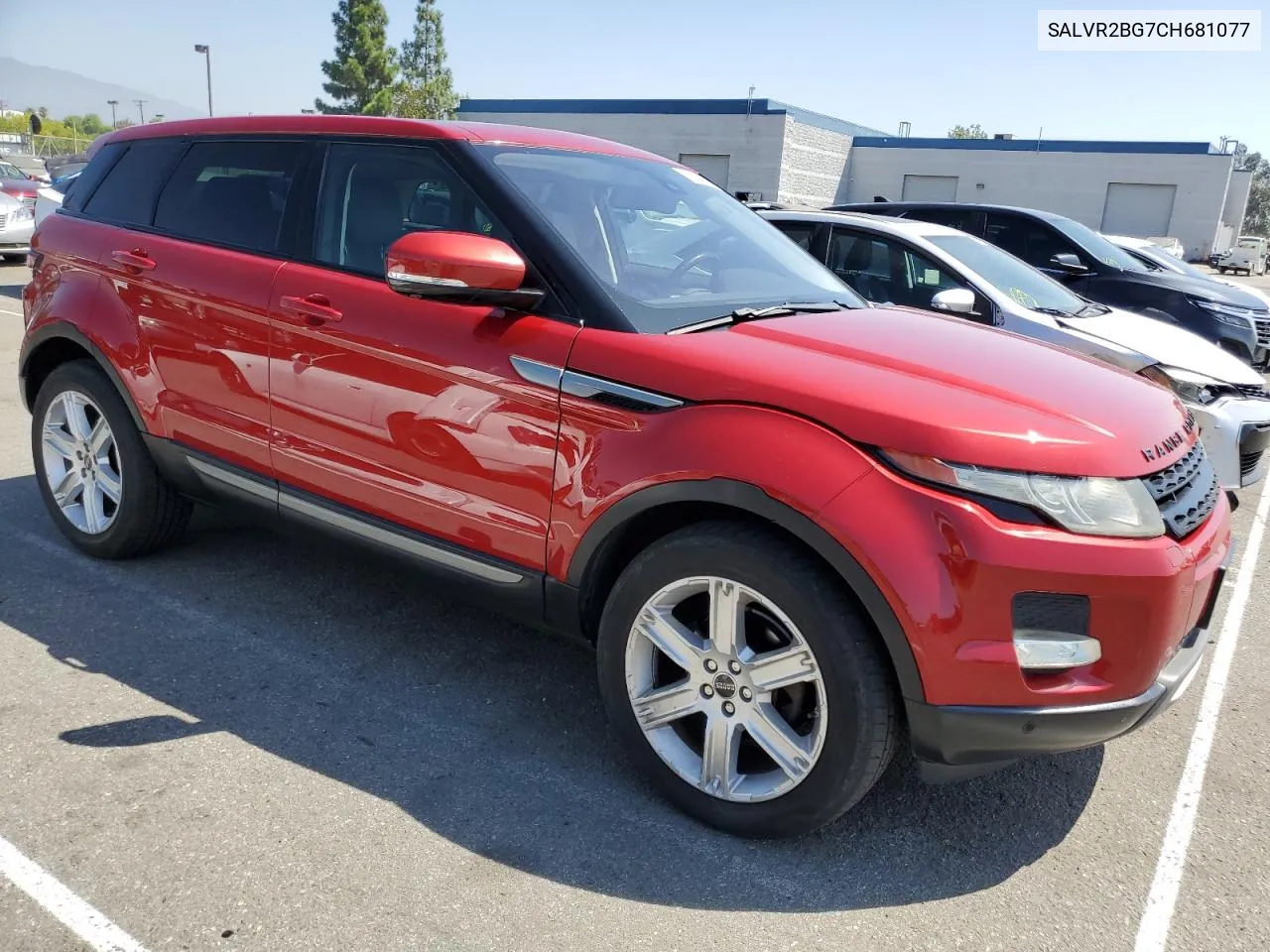 2012 Land Rover Range Rover Evoque Pure Premium VIN: SALVR2BG7CH681077 Lot: 69477574