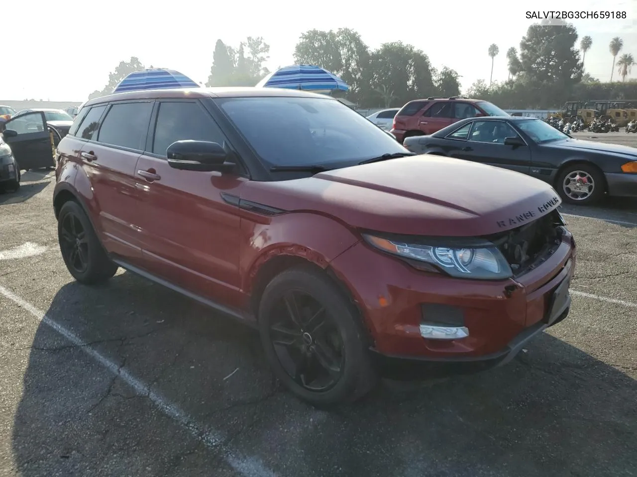 2012 Land Rover Range Rover Evoque Dynamic Premium VIN: SALVT2BG3CH659188 Lot: 74149214