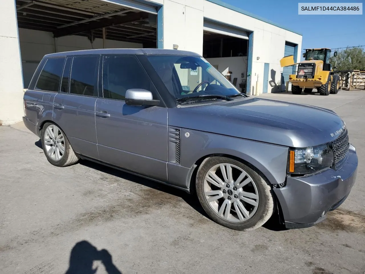 2012 Land Rover Range Rover Hse Luxury VIN: SALMF1D44CA384486 Lot: 74861494