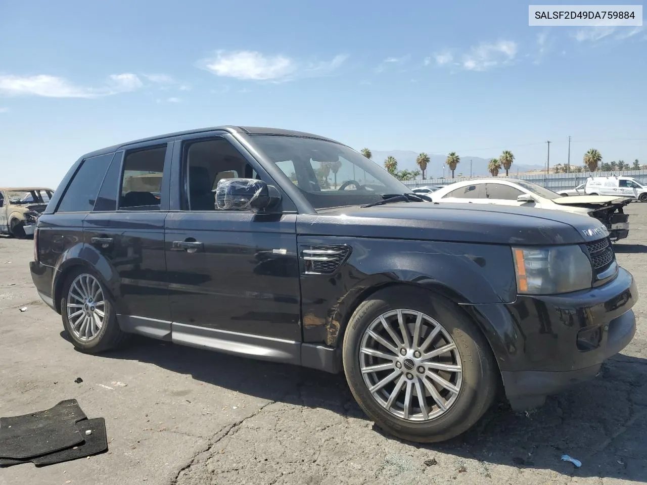 2013 Land Rover Range Rover Sport Hse VIN: SALSF2D49DA759884 Lot: 67705564