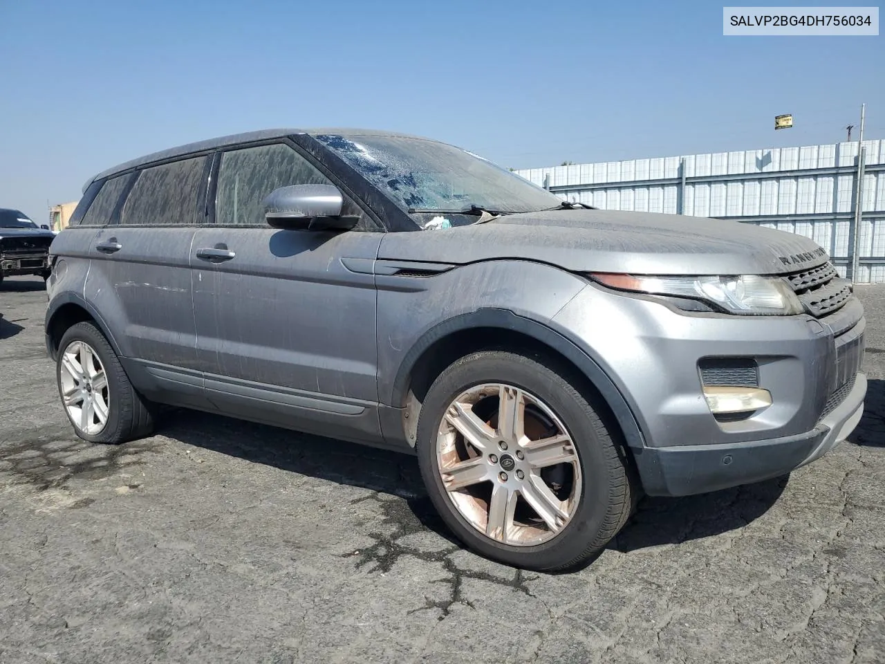 2013 Land Rover Range Rover Evoque Pure Plus VIN: SALVP2BG4DH756034 Lot: 69728214