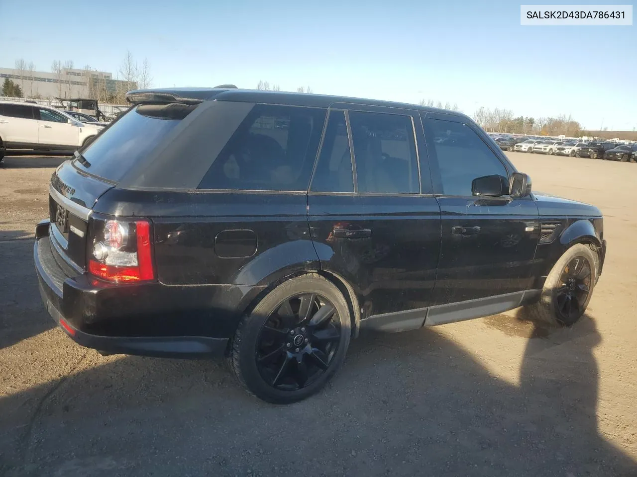 2013 Land Rover Range Rover Sport Hse Luxury VIN: SALSK2D43DA786431 Lot: 81272744