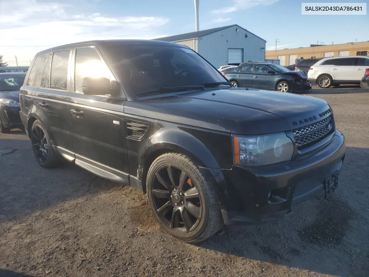 2013 Land Rover Range Rover Sport Hse Luxury VIN: SALSK2D43DA786431 Lot: 81272744