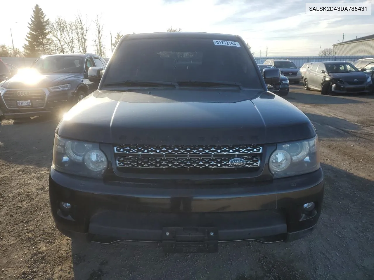 2013 Land Rover Range Rover Sport Hse Luxury VIN: SALSK2D43DA786431 Lot: 81272744