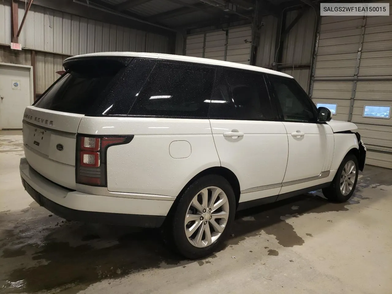 2014 Land Rover Range Rover Hse VIN: SALGS2WF1EA150015 Lot: 52380244