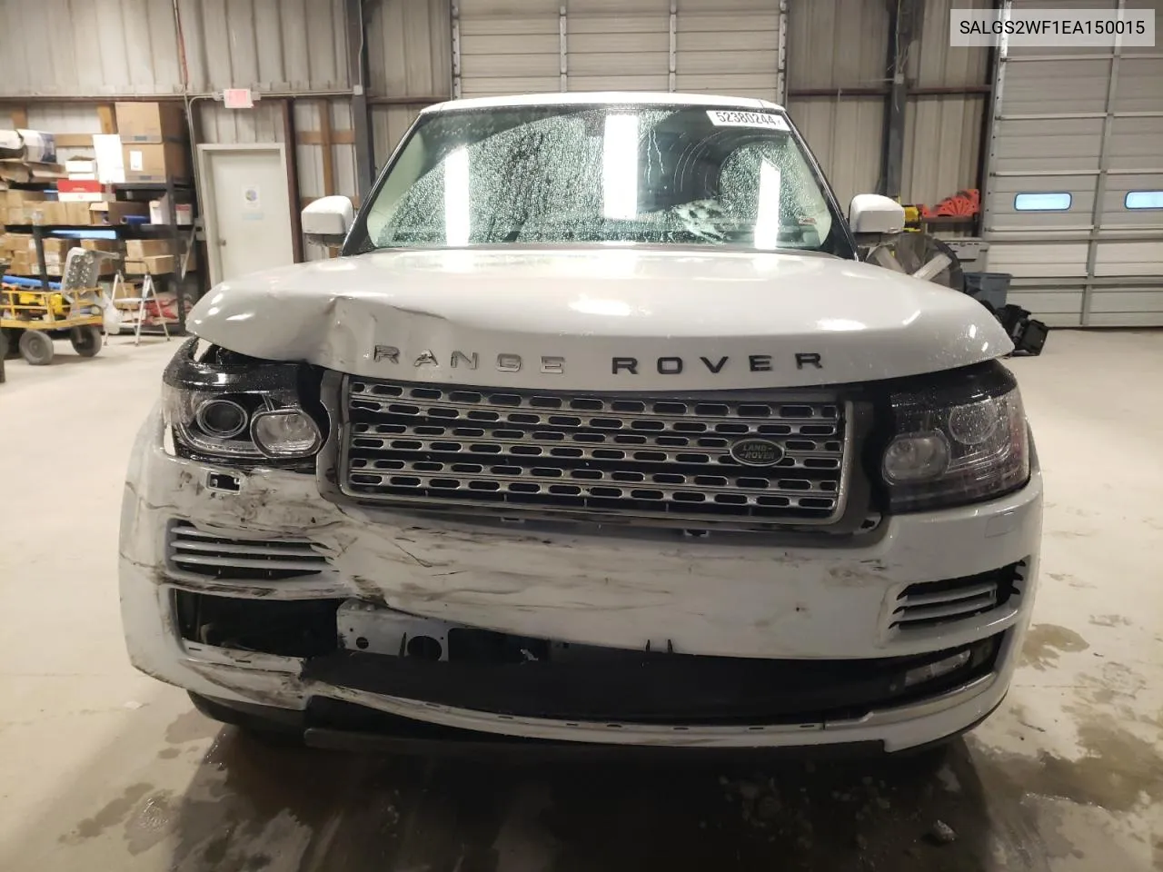 2014 Land Rover Range Rover Hse VIN: SALGS2WF1EA150015 Lot: 52380244