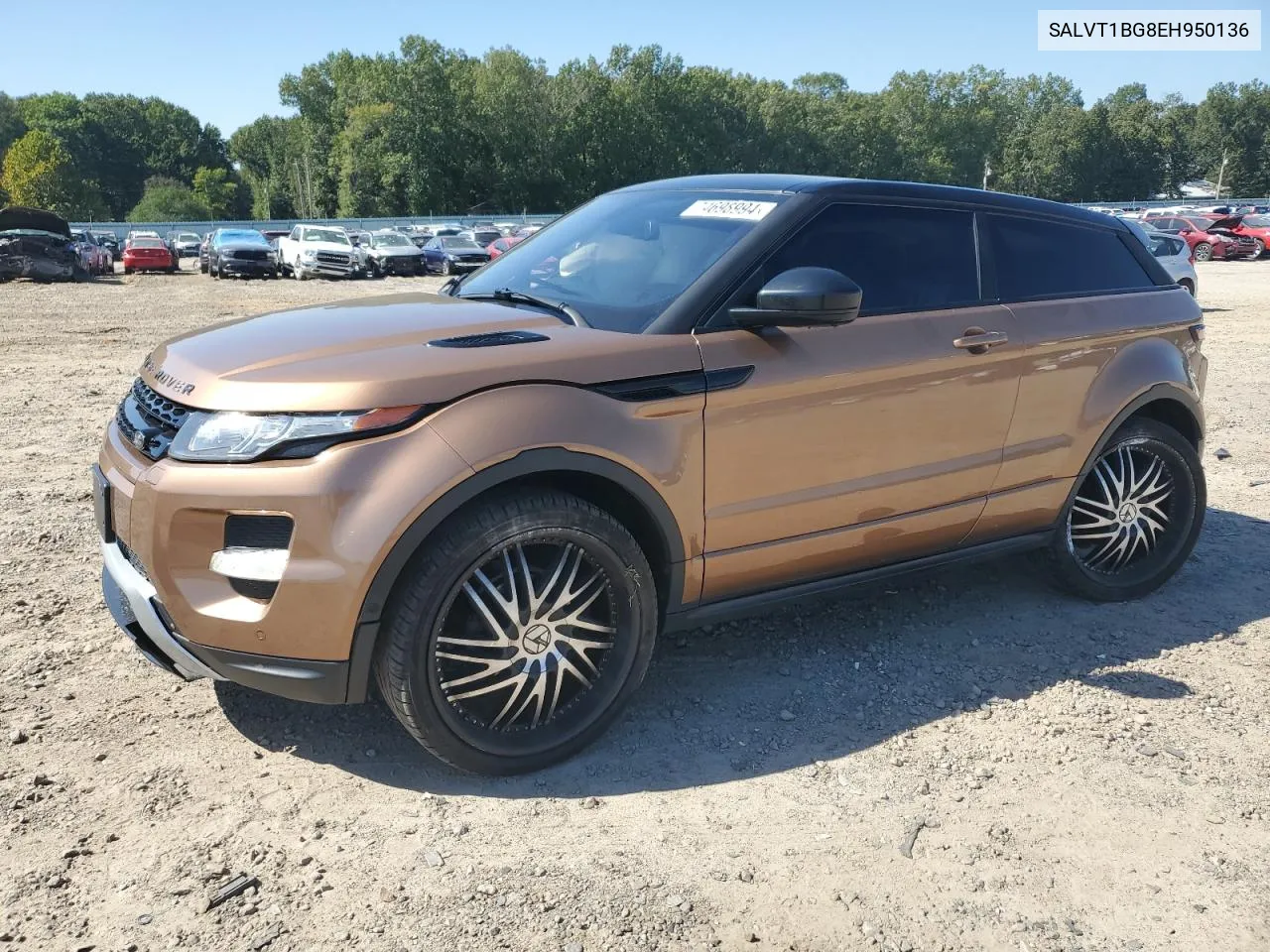 2014 Land Rover Range Rover Evoque Dynamic Premium VIN: SALVT1BG8EH950136 Lot: 74698994