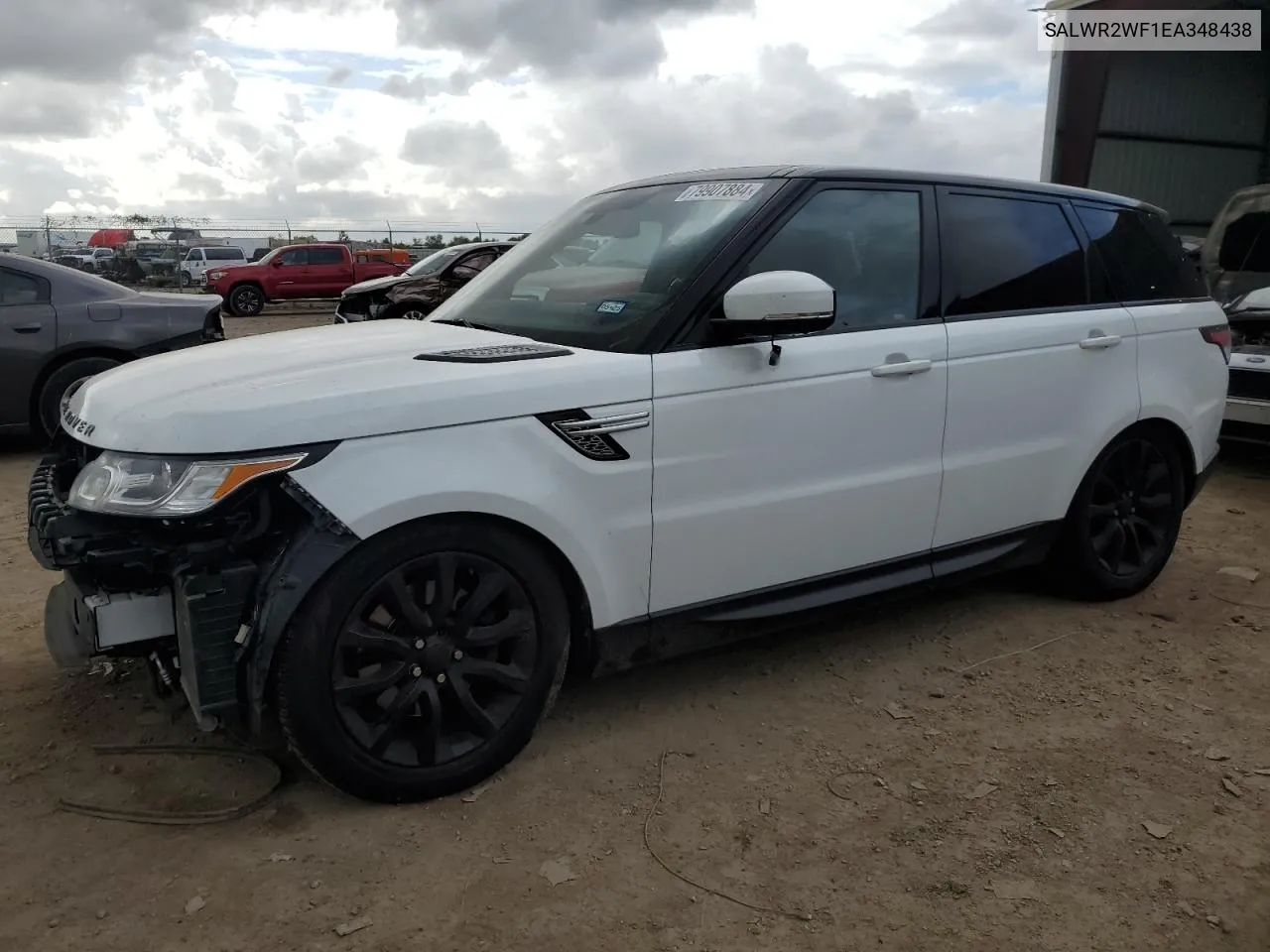 2014 Land Rover Range Rover Sport Hse VIN: SALWR2WF1EA348438 Lot: 79907884