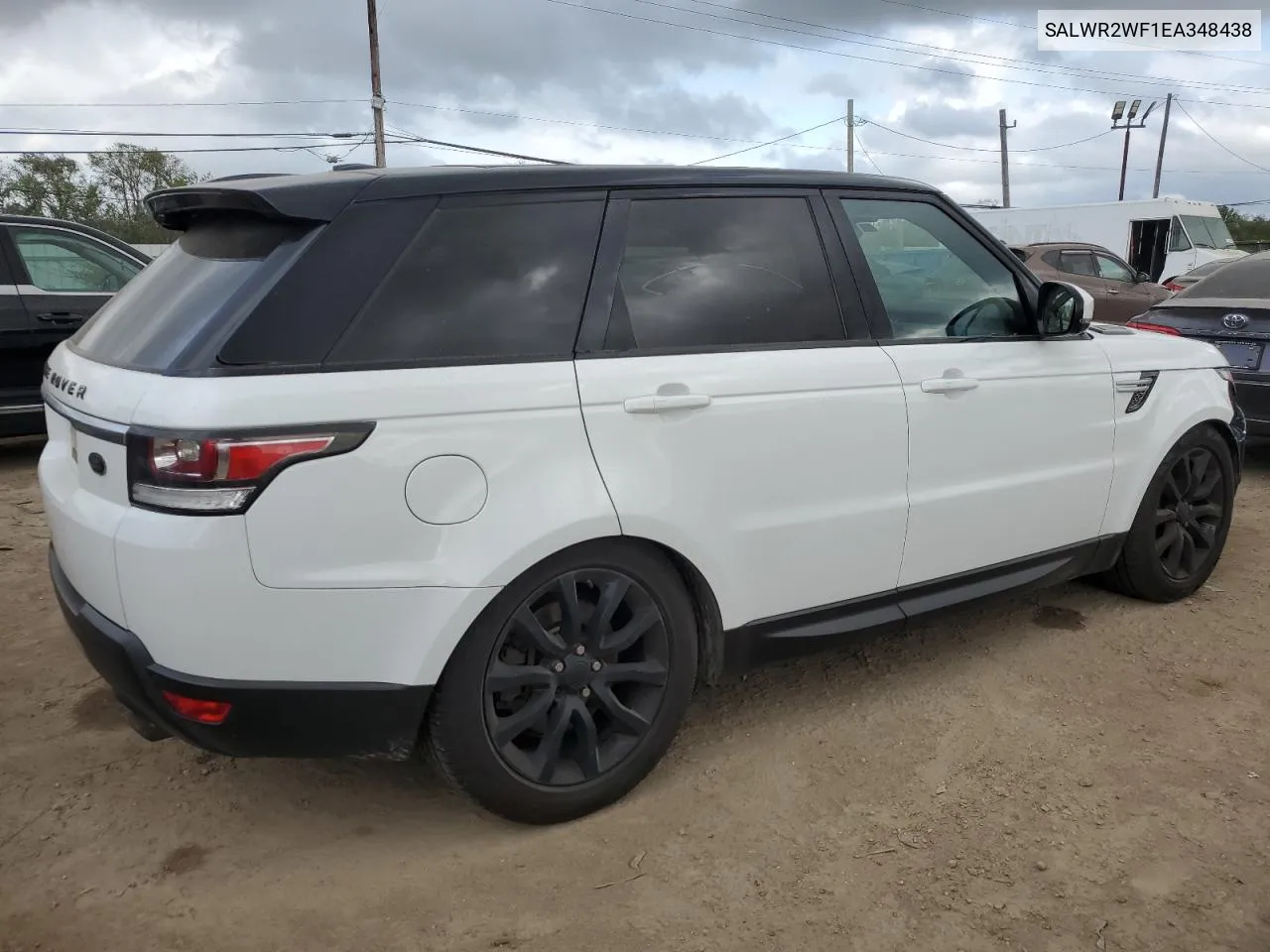 2014 Land Rover Range Rover Sport Hse VIN: SALWR2WF1EA348438 Lot: 79907884