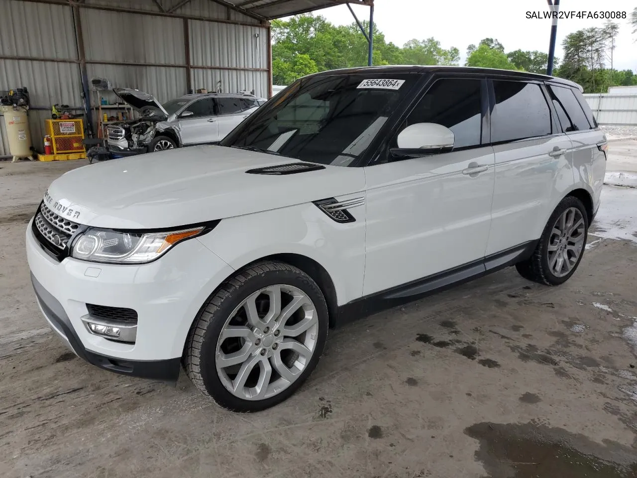 2015 Land Rover Range Rover Sport Hse VIN: SALWR2VF4FA630088 Lot: 55643864