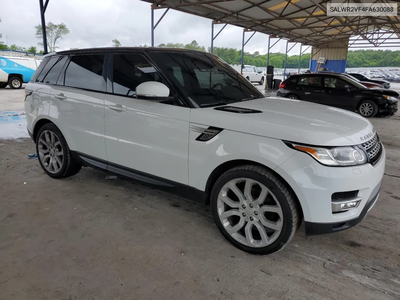 2015 Land Rover Range Rover Sport Hse VIN: SALWR2VF4FA630088 Lot: 55643864