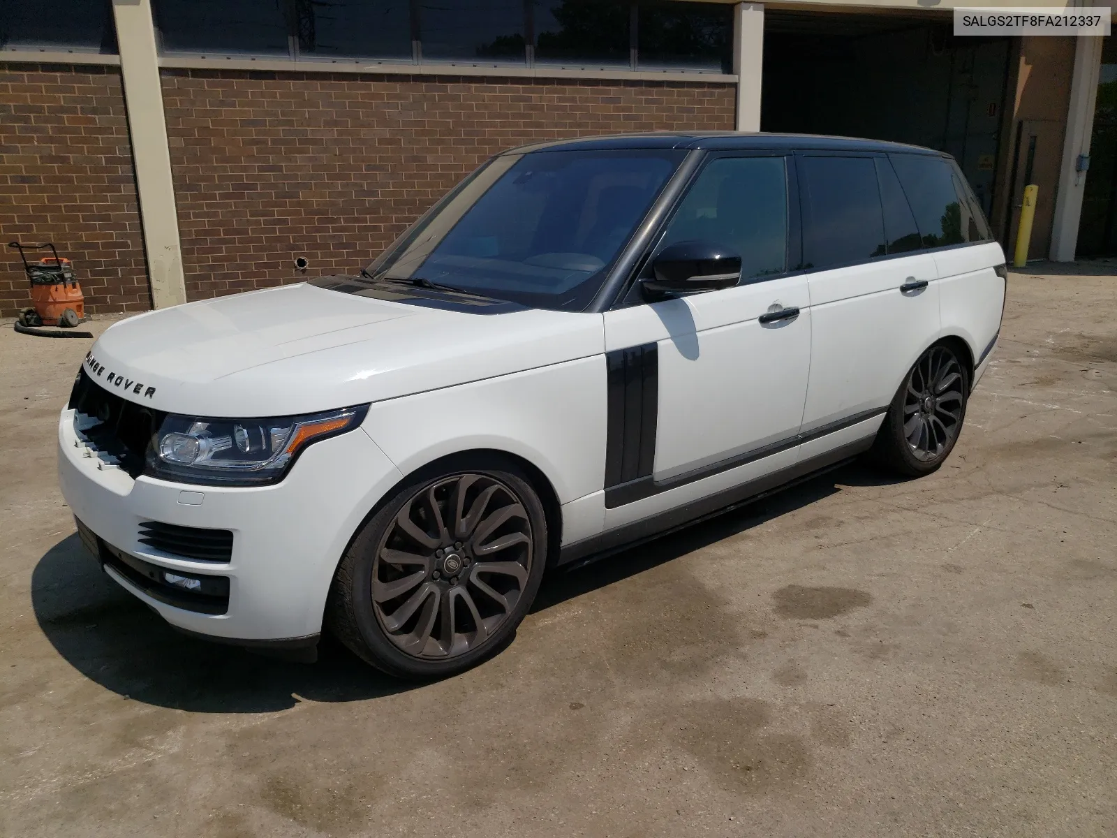 2015 Land Rover Range Rover Supercharged VIN: SALGS2TF8FA212337 Lot: 56428414