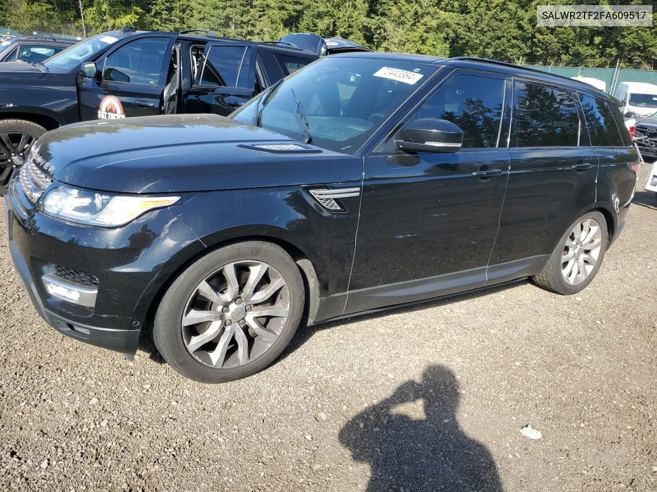 2015 Land Rover Range Rover Sport Sc VIN: SALWR2TF2FA609517 Lot: 72443364