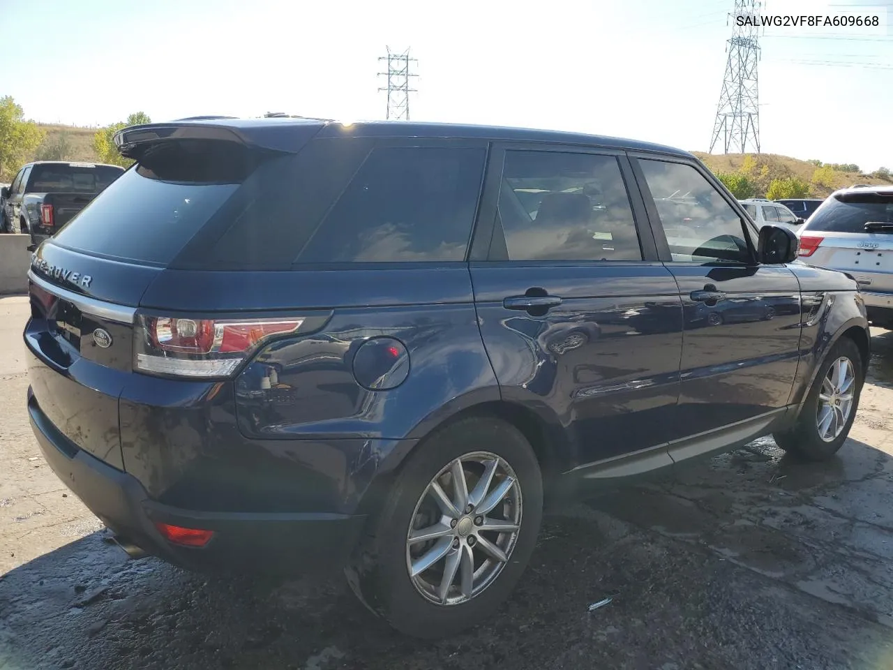 2015 Land Rover Range Rover Sport Se VIN: SALWG2VF8FA609668 Lot: 73993824