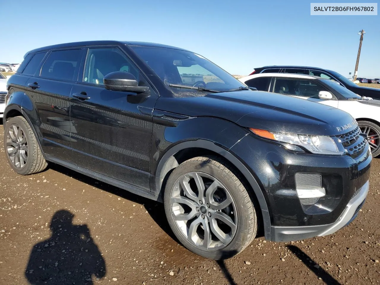 2015 Land Rover Range Rover Evoque Dynamic Premium VIN: SALVT2BG6FH967802 Lot: 76515804