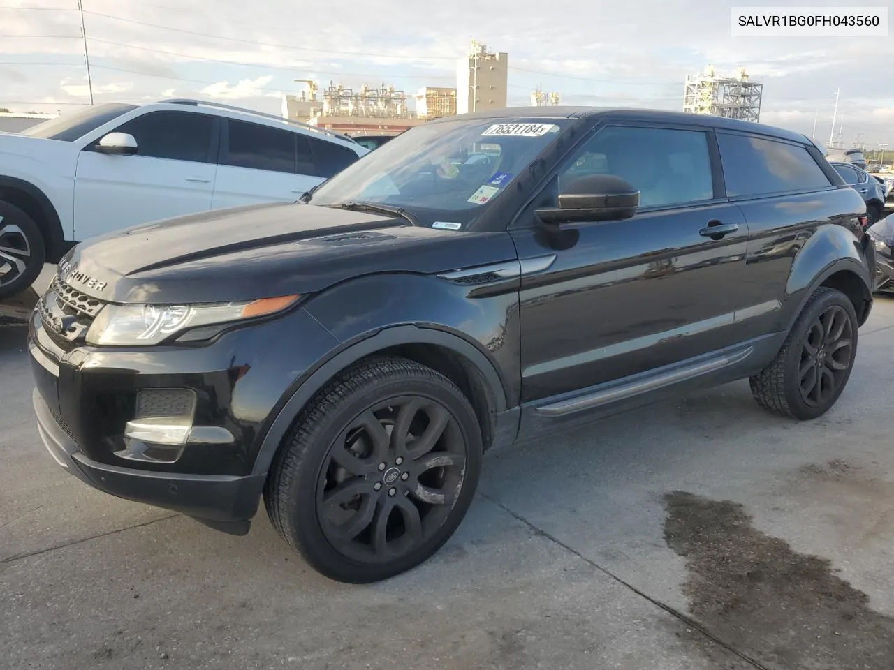 2015 Land Rover Range Rover Evoque Pure Premium VIN: SALVR1BG0FH043560 Lot: 76531184