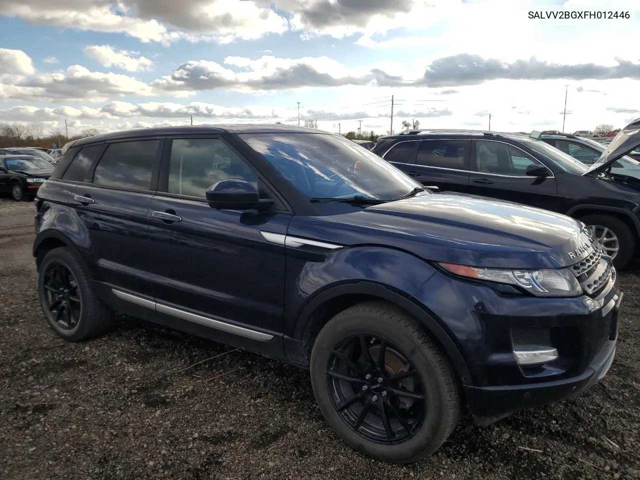 2015 Land Rover Range Rover Evoque Prestige Premium VIN: SALVV2BGXFH012446 Lot: 78210664