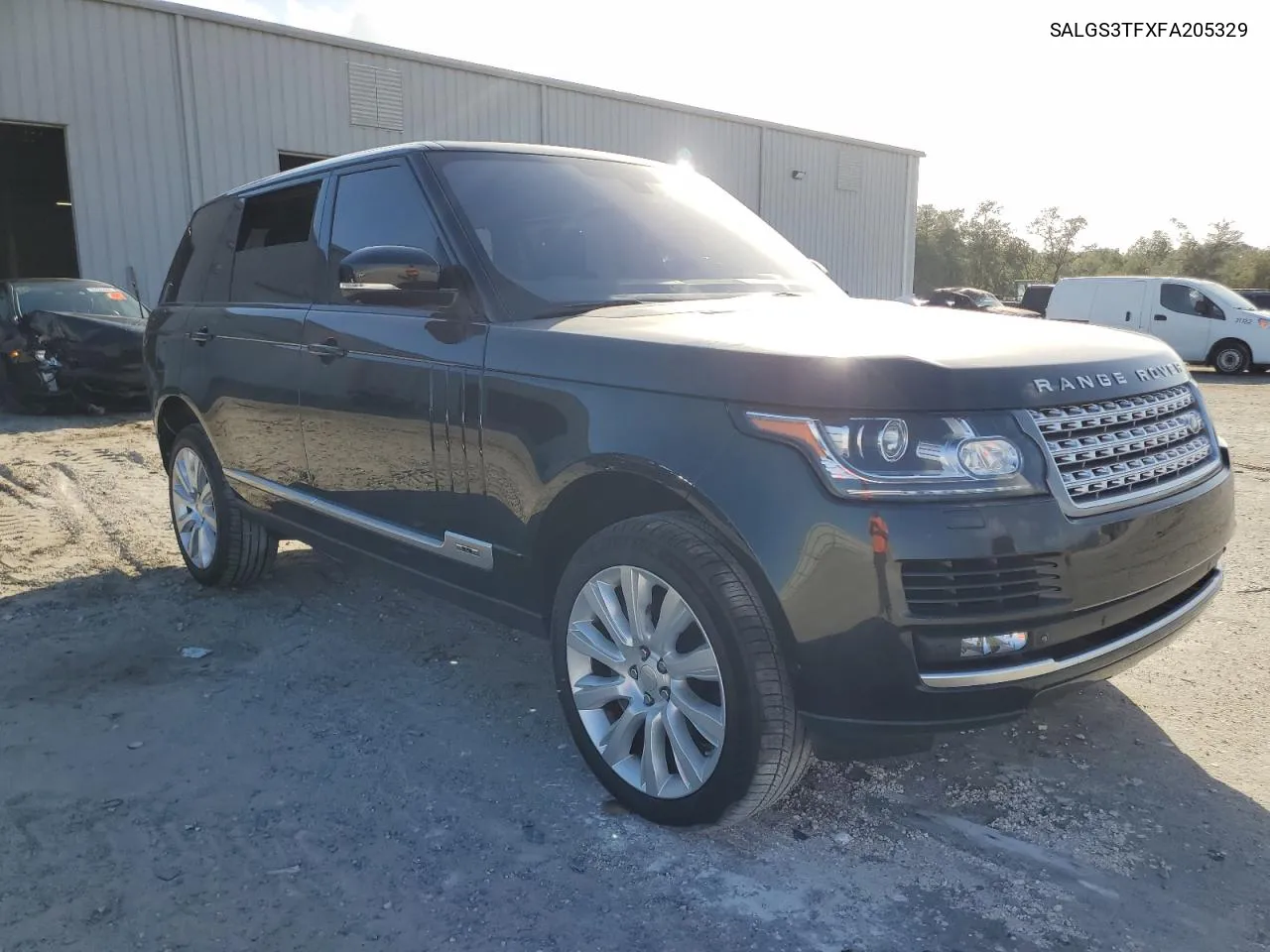 2015 Land Rover Range Rover Supercharged VIN: SALGS3TFXFA205329 Lot: 78648694