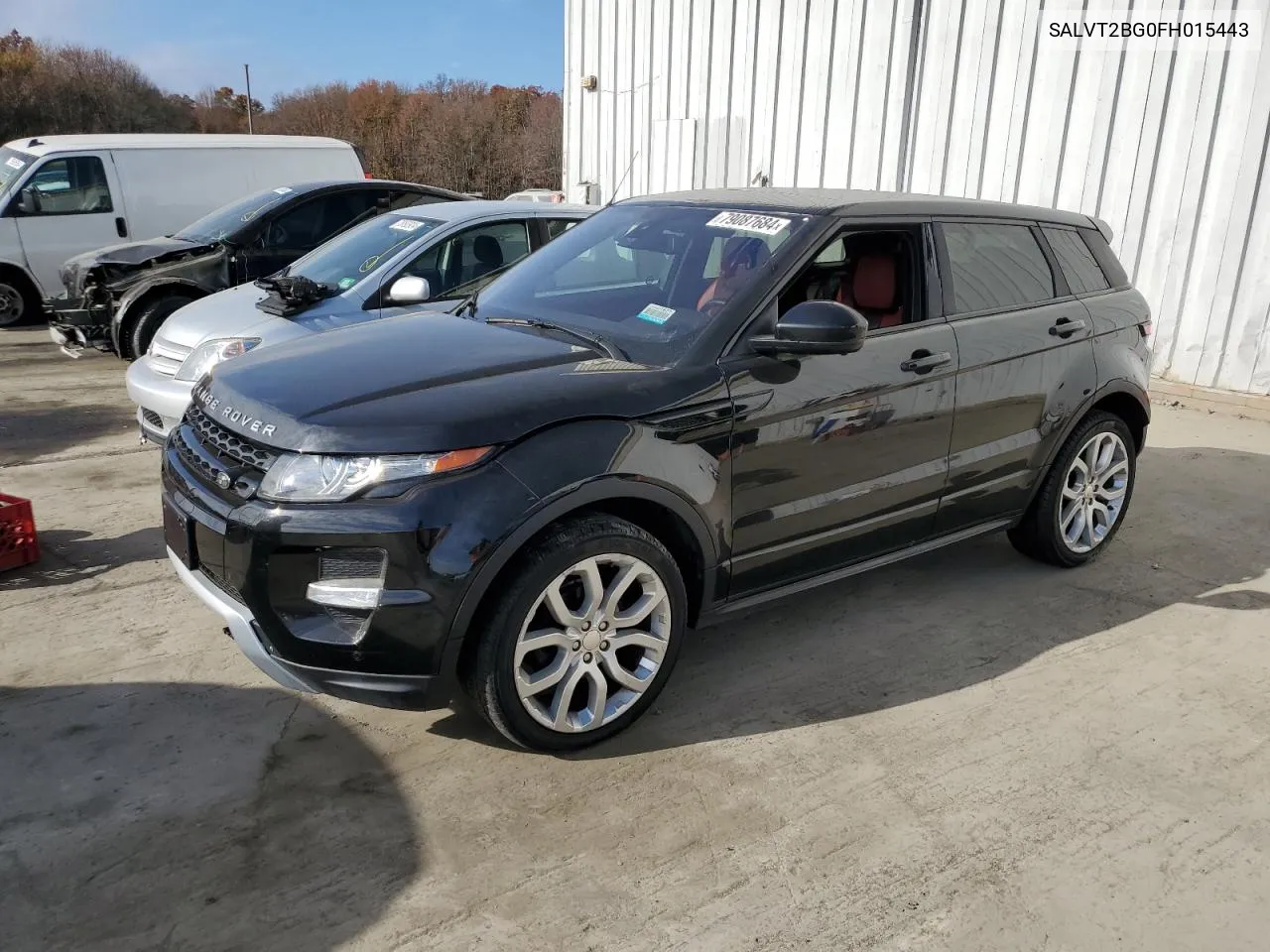 2015 Land Rover Range Rover Evoque Dynamic Premium VIN: SALVT2BG0FH015443 Lot: 79087684