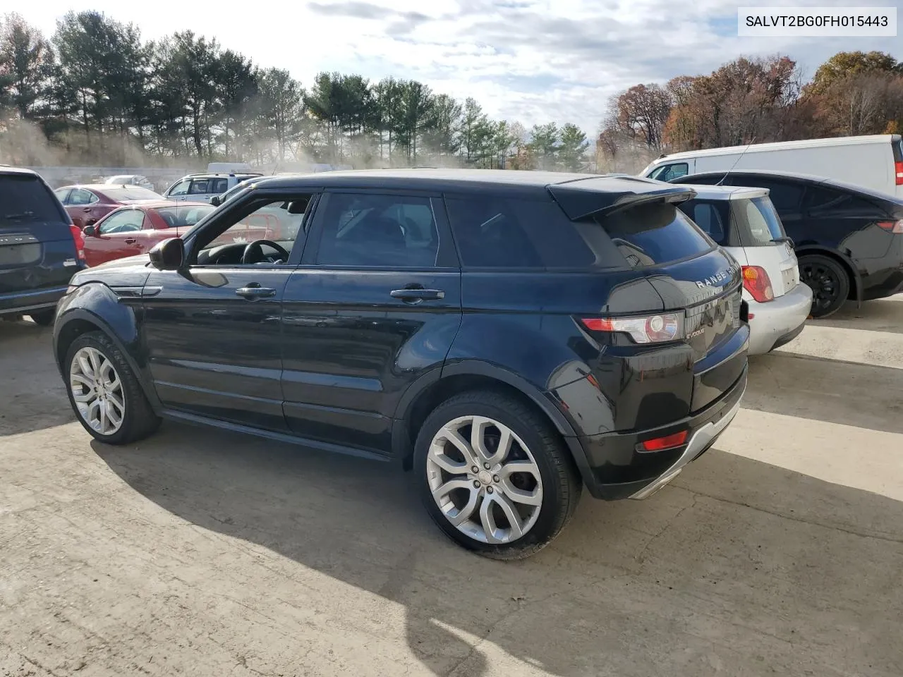 2015 Land Rover Range Rover Evoque Dynamic Premium VIN: SALVT2BG0FH015443 Lot: 79087684