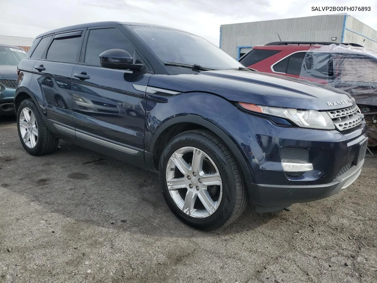 2015 Land Rover Range Rover Evoque Pure Plus VIN: SALVP2BG0FH076893 Lot: 79250694