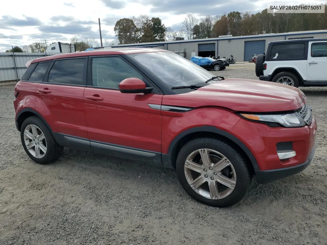 2015 Land Rover Range Rover Evoque Pure Plus VIN: SALVP2BG2FH075051 Lot: 79687154