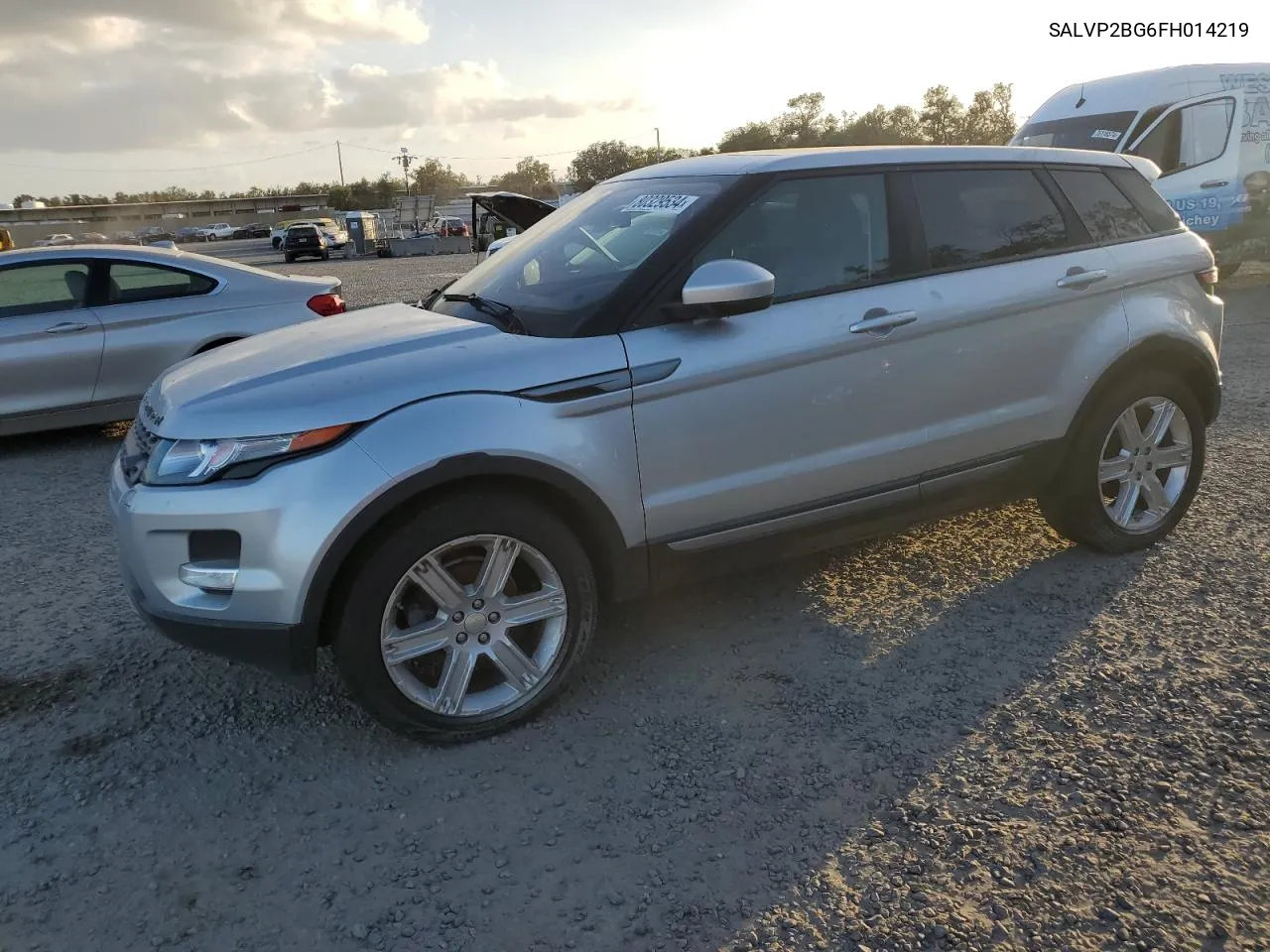 2015 Land Rover Range Rover Evoque Pure Plus VIN: SALVP2BG6FH014219 Lot: 80329534