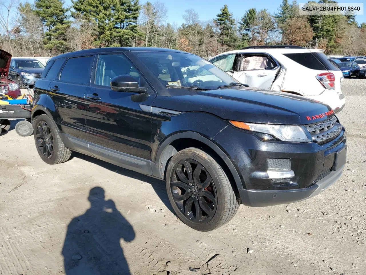 2015 Land Rover Range Rover Evoque Pure Plus VIN: SALVP2BG4FH015840 Lot: 81599094