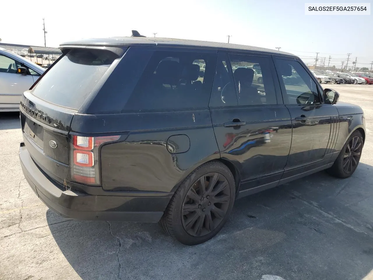 2016 Land Rover Range Rover Supercharged VIN: SALGS2EF5GA257654 Lot: 52925994