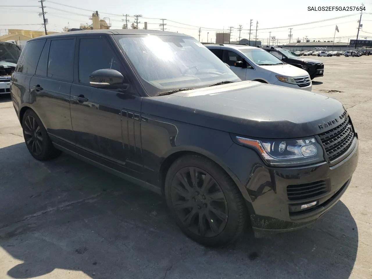 2016 Land Rover Range Rover Supercharged VIN: SALGS2EF5GA257654 Lot: 52925994