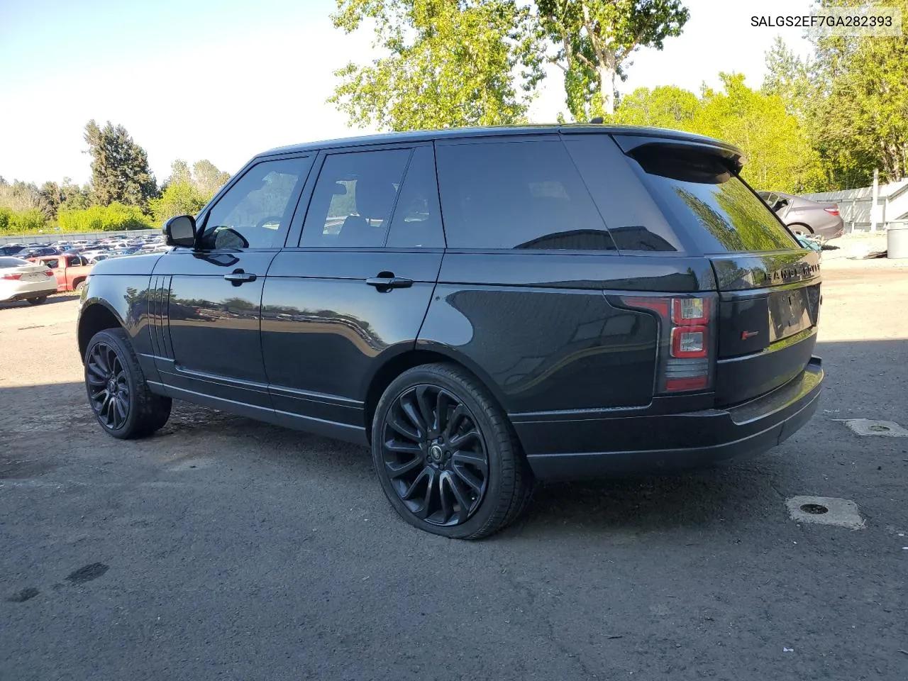 2016 Land Rover Range Rover Supercharged VIN: SALGS2EF7GA282393 Lot: 53886684