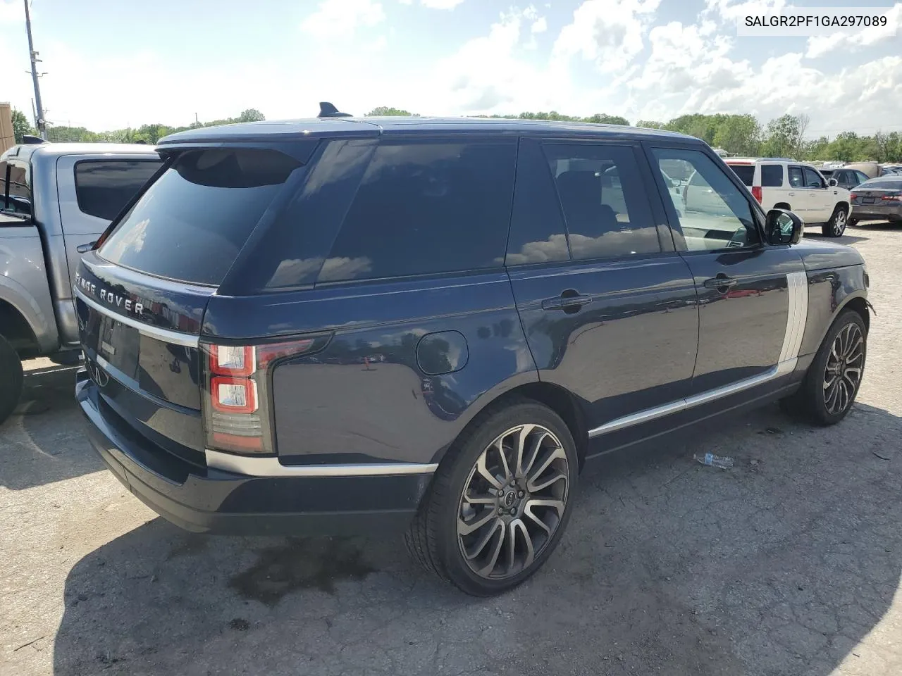 2016 Land Rover Range Rover VIN: SALGR2PF1GA297089 Lot: 53942364