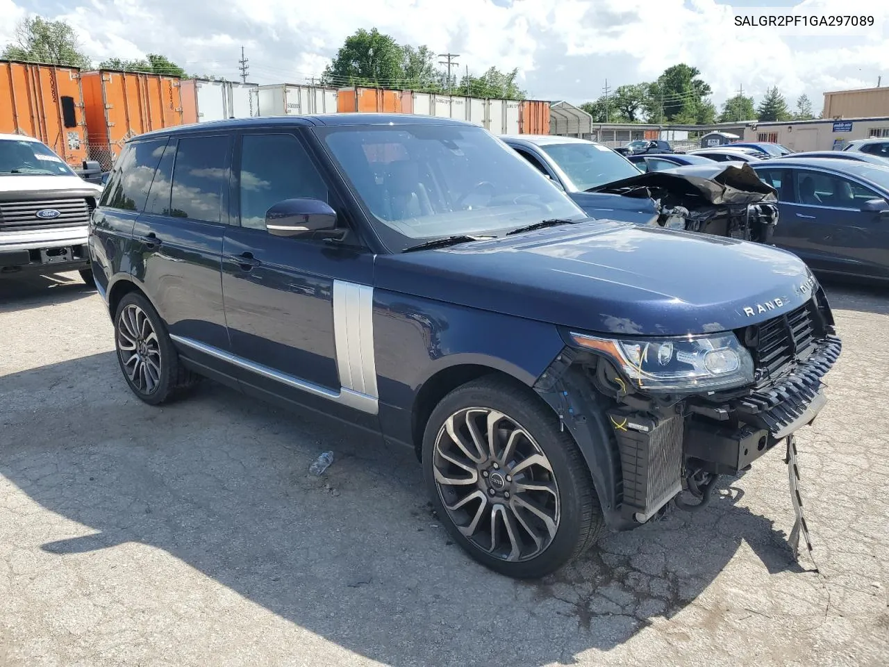 2016 Land Rover Range Rover VIN: SALGR2PF1GA297089 Lot: 53942364