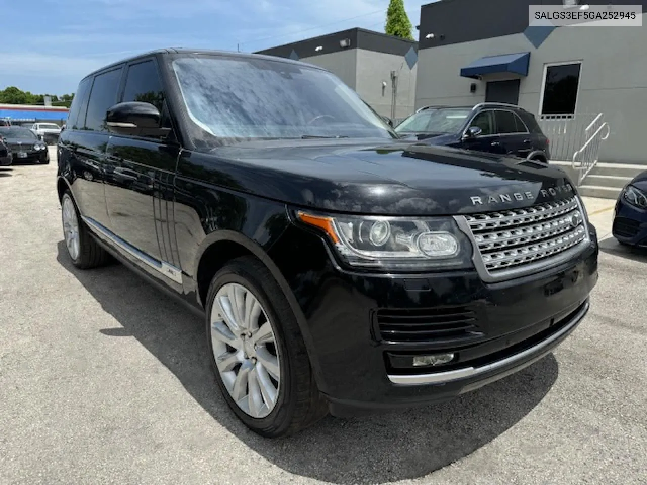 2016 Land Rover Range Rover Supercharged VIN: SALGS3EF5GA252945 Lot: 63313274