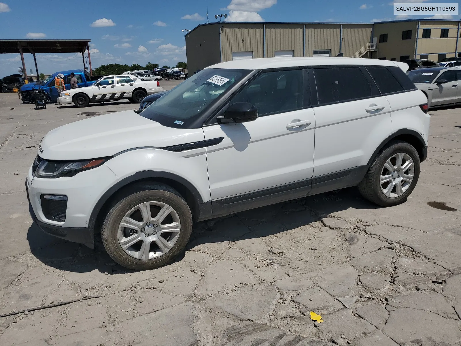 2016 Land Rover Range Rover Evoque Se VIN: SALVP2BG5GH110893 Lot: 67215794