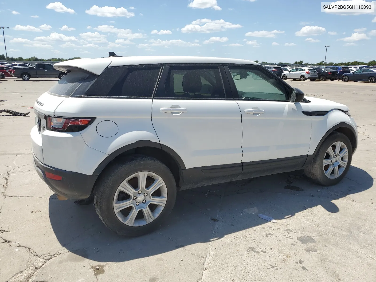 2016 Land Rover Range Rover Evoque Se VIN: SALVP2BG5GH110893 Lot: 67215794