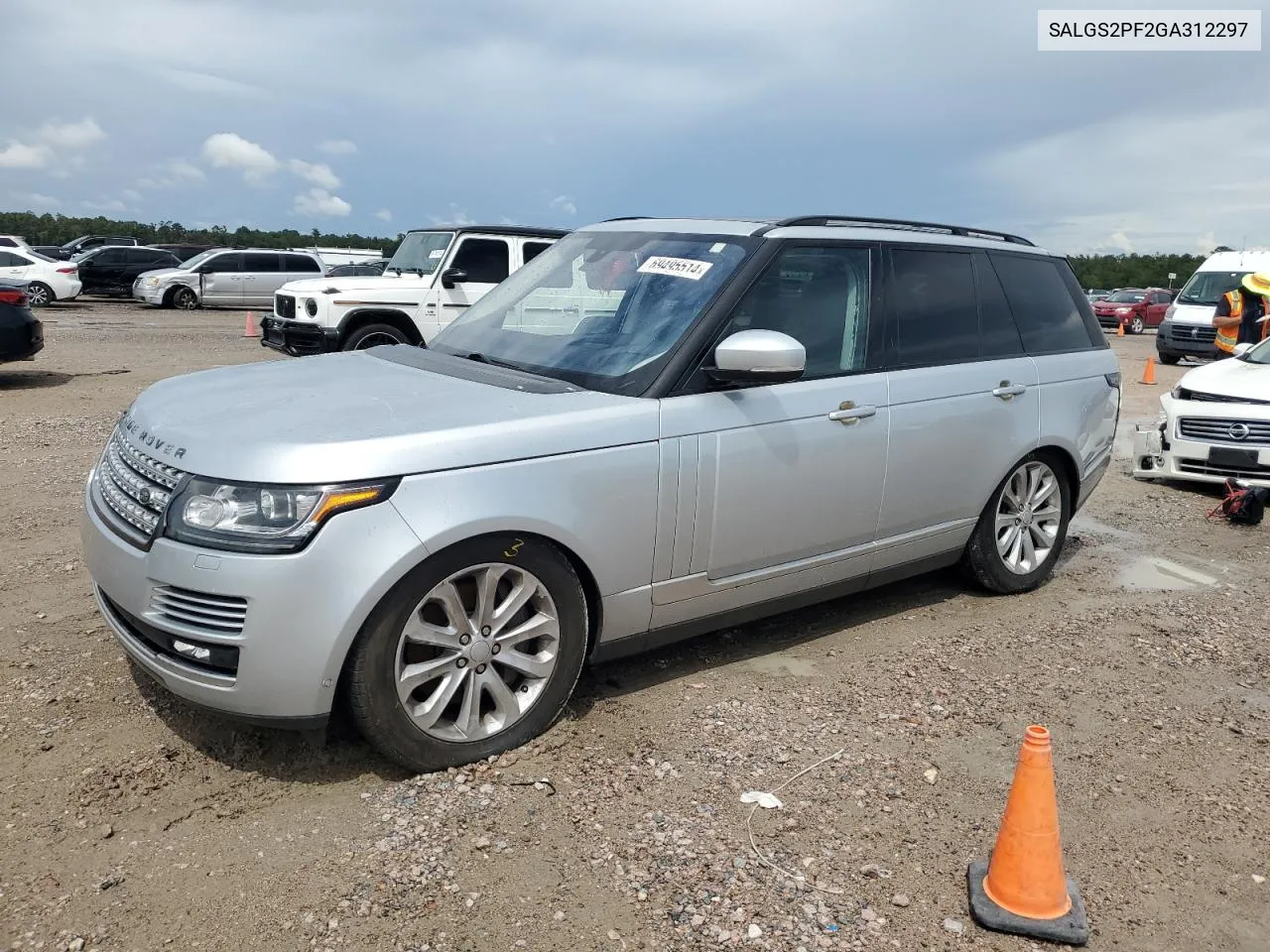 SALGS2PF2GA312297 2016 Land Rover Range Rover Hse